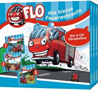 Flo - das kleine Feuerwehrauto - Die 3-CD Hörspielbox 1 - Die 3-CD Hörspielbox