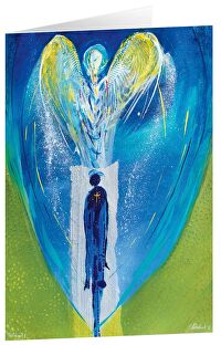 Kunstkarten \"Farbengel I\" 5 Stk.