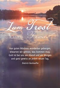 Faltkarte - Trauer - Zum Trost