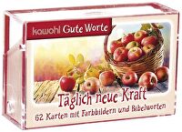 Täglich neue Kraft - Karten - 62 Karten mit Farbbildern und Bibelworten