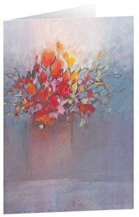 Kunstkarten \"Blumengruß\" 5 Stk.