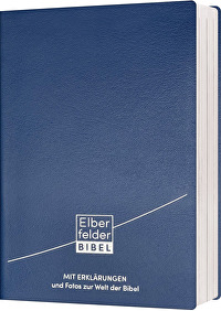 Elberfelder Bibel mit Erklärungen - Leder - und Fotos zur Welt der Bibel