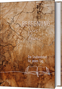 Begegnung fürs Leben, Motiv \"Buch\" - Die Studienbibel für jeden Tag