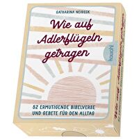 Karten-Box: Wie auf Adlerflügeln getragen - 52 ermutigende Bibelverse und Gebete für den Alltag