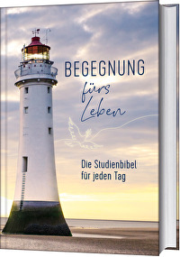 Begegnung fürs Leben, Motiv \"Leuchtturm\" - Die Studienbibel für jeden Tag
