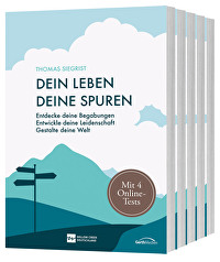 Dein Leben - Deine Spuren (Sonderausgabe, 5er-Paket) - Entdecke deine Begabungen. Entwickle deine Leidenschaft. Gestalte deine Welt. Mit 4 Online-Persönlichkeitstests