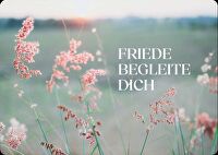 Postkarte - Friede begleite dich