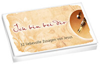 Ich bin bei dir - Textkarten - 32 liebevolle Zusagen von Jesus