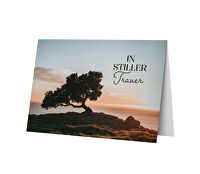 Faltkarte - In stiller Trauer