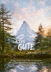 Faltkarte \"Alles Gute zum Geburtstag\" - Natur