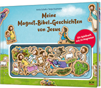 Meine Magnet-Bibel-Geschichten von Jesus - Ein Spielbuch mit 20 Magneten