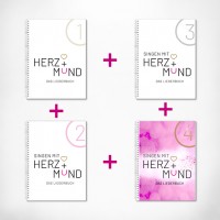 HERZ+MUND 1-4 –Liederbuch-​Paket