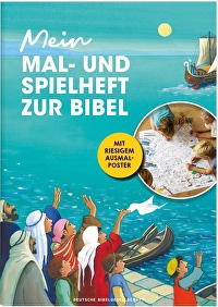 Mein Mal- und Spielheft zur Bibel - mit riesigem Ausmalposter