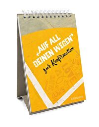 Auf all deinen Wegen - Aufstellbuch - zur Konfirmation