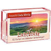 Lichtblicke - Karten - 62 Karten mit Farbbildern und Bibelworten