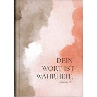 Die Bibel - Taschenausgabe, Aquarell mit Farbschnitt - Edition CSV Hückeswagen - Dein Wort ist Wahrheit. Johannes 17,17