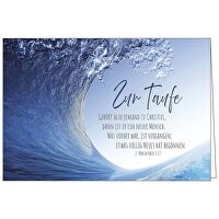 Faltkarte: Zur Taufe