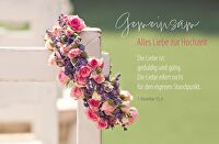 Faltkarte \"Gemeinsam\" - Hochzeit - Alles Liebe zur Hochzeit