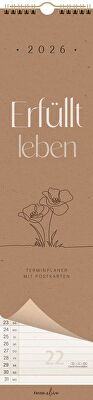 Erfüllt leben 2026 - Terminplaner