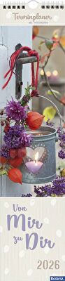 Von Mir zu Dir 2026 - Terminkalender - mit Postkarten