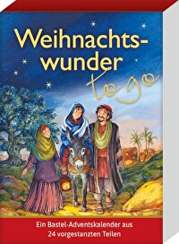 Weihnachtswunder - to go - Ein Bastel-Adventskalender aus 24 vorgestanzten Teilen