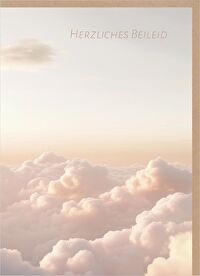 Faltkarte \"Herzliches Beileid\"