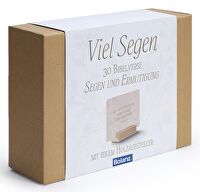 Minikarten-Box \"Viel Segen\" - Segen und Ermutigung 30 Bibelverse