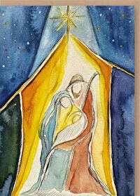 Faltkarte \"Krippe\"