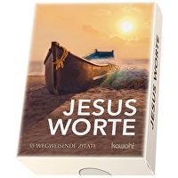 Karten-Box: Jesus Worte - 55 wegweisende Zitate