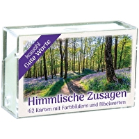 Himmlische Zusagen - Karten - 62 Karten mit Farbbildern und Bibelworten