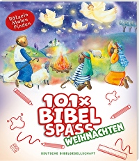 101 x Bibelspass - Weihnachten - Rätseln, Malen, Finden