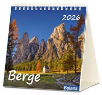 Berge 2026 - Tischkalender