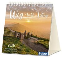 Weg-Licht-Leben 2026 - Tischkalender