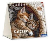 Katzen 2026 - Minikalender - Auf leisen Pfoten