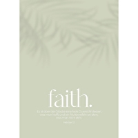 Postkarten: faith. 4 Stück