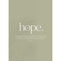 Postkarten: hope. 4 Stück