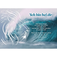 Postkarten: Ich bin bei dir - Löwe, 4 Stück