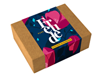 Pure Freude - 18 Postkarten mit Goldprägung
