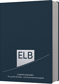 Elberfelder Bibel. Die große Studien- und Kommentarausgabe Leder, Platinschnitt