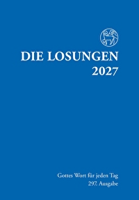 Losungen 2027 dunkelblau, Normalausgabe - Gottes Wort für jeden Tag 297. Ausgabe
