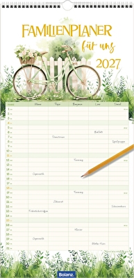 Familienplaner für uns 2027 - Wandkalender