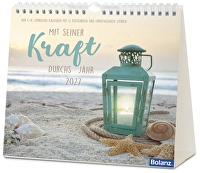 Mit seiner Kraft durchs Jahr 2027 - Postkartenkalender - Der C.-H.-Spurgeon-Kalender mit 12 Postkarten und ermutigenden Zitaten