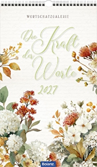 Die Kraft der Worte 2027- Wandkalender - Wortschatzgalerie