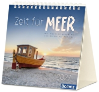 Zeit für Meer 2027 - Tischkalender - Mit evangelistischen Rückseitentexten von Nicola Vollkommer