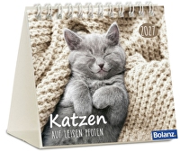 Katzen 2027 - Minikalender - Auf leisen Pfoten