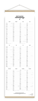 Zweitausendsiebenundzwanzig 2027 - Posterkalender