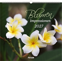 Blumen-Impressionen 2027 - Wandkalender