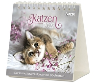 Katzen 2027 - Tischkalender - Der kleine Katzenkalender mit Bibelworten