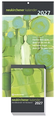 Neukirchener Abreißkalender 2027 - mit Rückwand - Fürchte dich nicht, denn ich bin mit dir; hab keine Angst, denn ich bin dein Gott. Jesaja 41,10