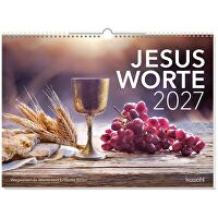 Jesus Worte 2027 - Wegweisende Worte und brillante Bilder